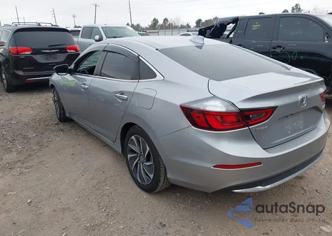 2019 Honda Insight Touring z USA, uszkodzony, nr VIN 19XZE4F91KE020483